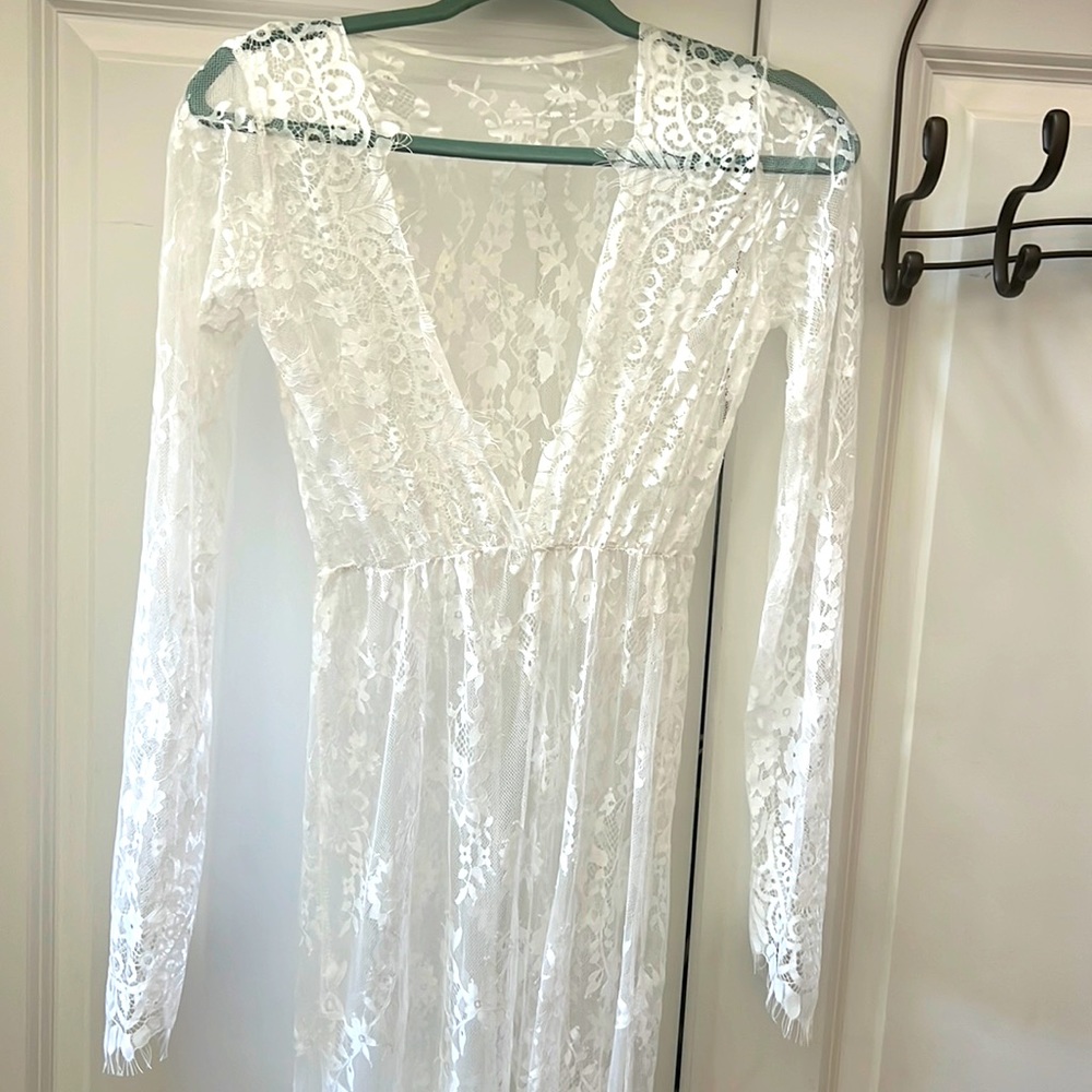 Lace  Maternity Dress